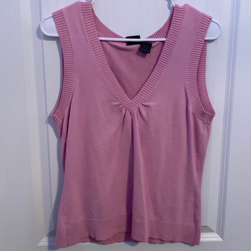 Baby Pink Sweater Vest
